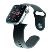 cellularline urban band - apple watch 42/44 mm cinturino in silicone per apple watch nero