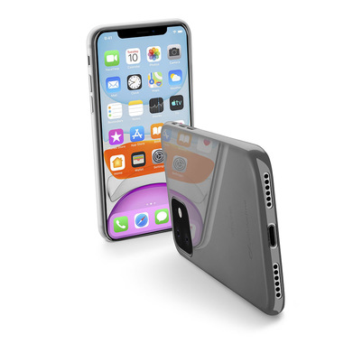 Cellularline Zero - iPhone 11 Custodia rigida trasparente ultrasottile Trasparente