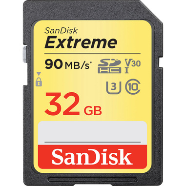 SanDisk Extreme 32 GB SDHC UHS-I Classe 10