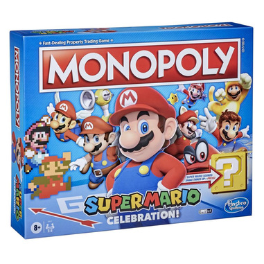 Hasbro Monopoly Super Mario Celebration Edition Gioco da tavolo Simulazione economica