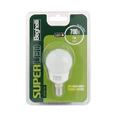 Beghelli Sfera Super LED E14 energy-saving lamp 7 W A+