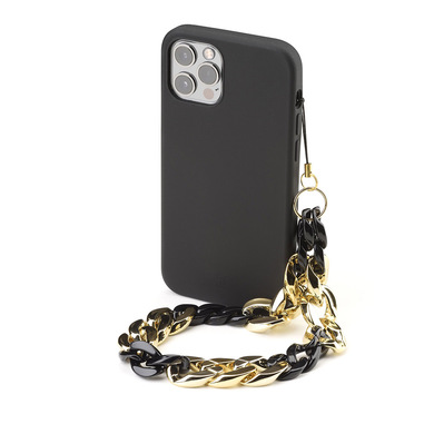 Cellularline Phone Chain Gold - Universale Catena colorata per personalizzare lo smartphone