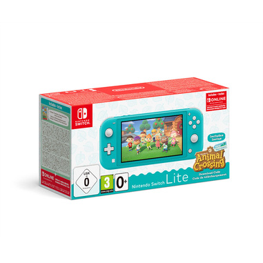 Nintendo Switch Lite (Turquoise) Animal Crossing: New Horizons Pack + NSO 3 months (Limited)