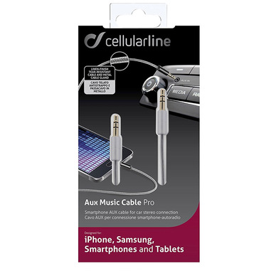 Cellularline Aux Music Connection Cable - Universale Jack 3.5mm