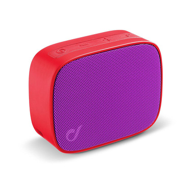 Cellularline Fizzy - Universale Speaker Bluetooth colorati dal suono nitido e pulito Rosa Viola