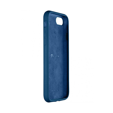 Cellularline Sensation - iPhone 8/7/6 Custodia in silicone soft touch Blu