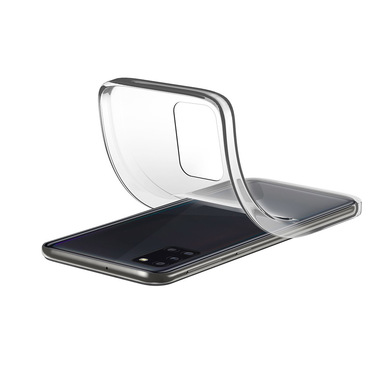 Cellularline Soft - Galaxy A31 Protegge e valorizza il design dello smartphone Trasparente