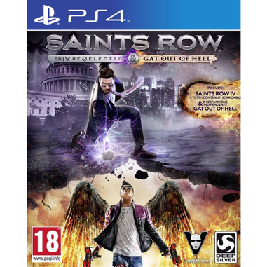 Koch Media Saints Row IV: Re-elected Gat Out Of Hell, PS4 Standard Inglese PlayStation 4