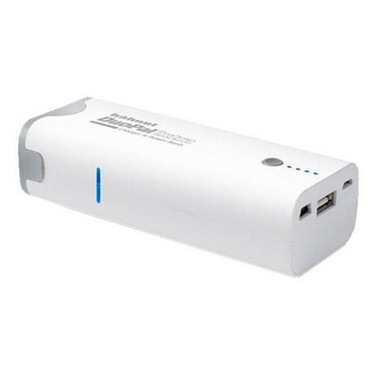 Hahnel DuoPal Extra Kit batteria portatile Ioni di Litio 5200 mAh Grigio, Bianco