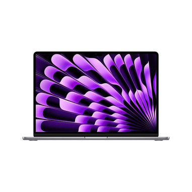 apple macbook air 15'' m3 chip con core 8 cpu e core 10 gpu, 16gb, 512gb ssd grigio siderale
