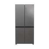 hoover h-fridge 700 maxi hhcr3818enpl frigorifero side-by-side libera installazione 467 l e argento