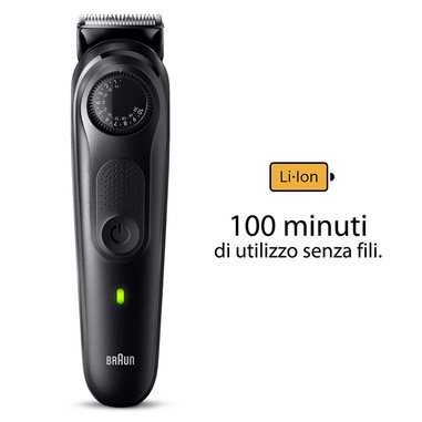 Braun BeardTrimmer 5 BT5420 Regolabarba  Rasoi e Regolabarba in offerta su  Unieuro