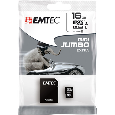 Emtec ECMSDM16GHC10 memoria flash 16 GB MicroSD Classe 10