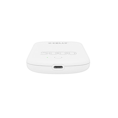 Celly MAGPB5000PROWH batteria portatile 5000 mAh Carica wireless Bianco