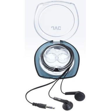 JVC Ear Bud Headphone Cuffie Auricolare Connettore 3.5 mm Nero