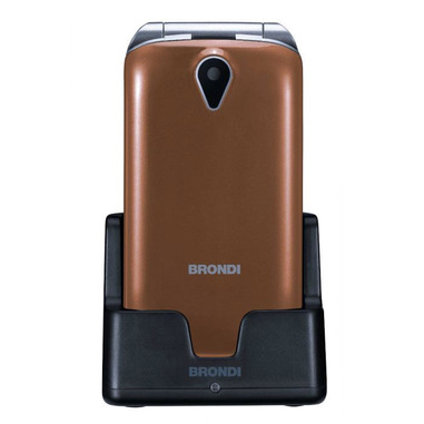 Brondi Amico Mio 4G 7,11 cm (2.8") 106 g Bronzo Telefono per anziani