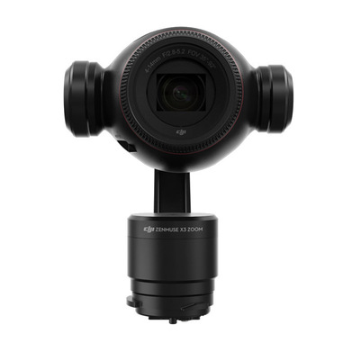 DJI Zenmuse X3 Zoom fotocamera a sospensione cardanica 2K Ultra HD 12,4 MP Nero