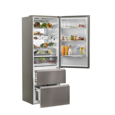 Frigorifero Haier HDPR1618CNPK 352 Litri Libera Installazione – No Frost, Acciaio Inox, Doppia Porta, Classe A