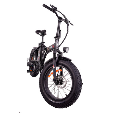 TEKLIO TF1BLACK bicicletta elettrica Nero Acciaio 20 50,8 cm (20") 29,7 kg