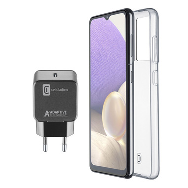 Cellularline CHARGE & PROTECT KIT - Samsung - A33