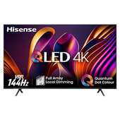 hisense tv qled 144hz 85" 4k ultra hd 85e7nq pro