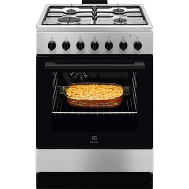 Electrolux LKK620010X Cucina A Elettrico Gas Acciaio inox
