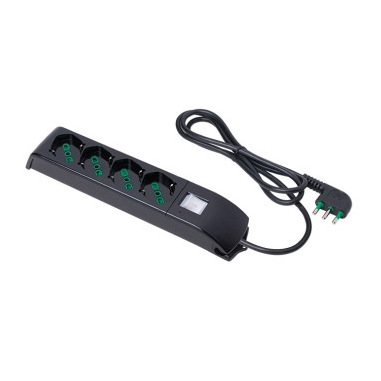 FANTON 410141 prolunghe e multiple 1,5 m 4 presa(e) AC Interno Nero
