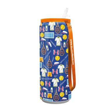 The Steel Bottle Tennis 450 ml Acciaio inox Multicolore