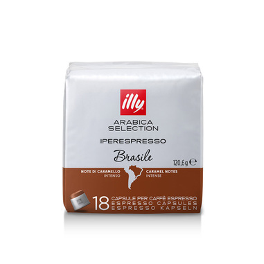 Illy 18 Caffè in Capsule Iperespresso ARABICA SELECTION BRASILE