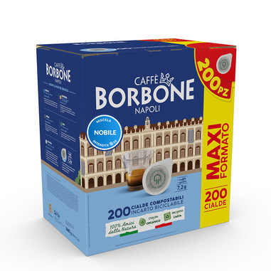 Caffè Borbone 44BBLUNOBILE200PZ Cialde caffè