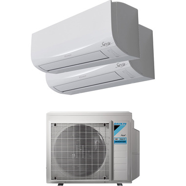 Daikin KITDUAL25+35 condizionatore fisso Grigio, Bianco