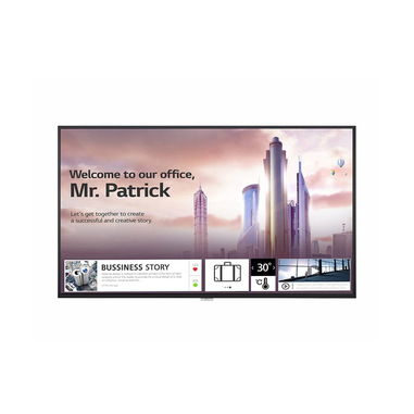 LG 65UH5F-H visualizzatore di messaggi Pannello piatto per segnaletica digitale 165,1 cm (65") IPS 500 cd/m² 4K Ultra HD Nero Processore integrato Web OS 24/7