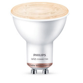 philips led lampadina smart dimmerabile luce bianca da calda a fredda attacco gu10 50w