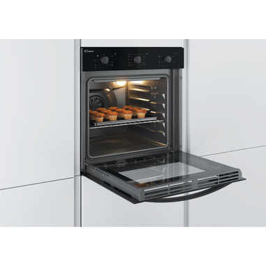 Candy FCS 502 N Forno elettrico 65L A Nero | Forni da incasso in offerta su  Unieuro