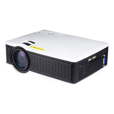 United VP600 Plus videoproiettore Ultra short throw projector 1500 ANSI lumen 800x480 Nero, Bianco