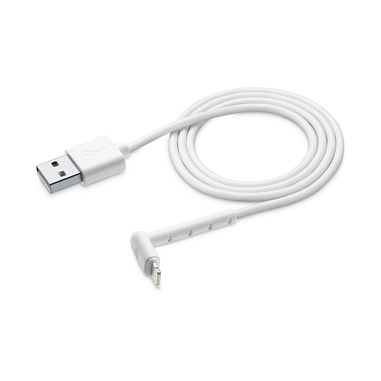 Cellularline Vista Cable - Lightning Cavo USB con funzione supporto Bianco
