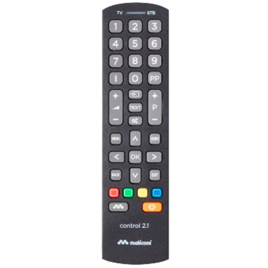 Meliconi Control 2.1 telecomando IR Wireless STB, TV Pulsanti