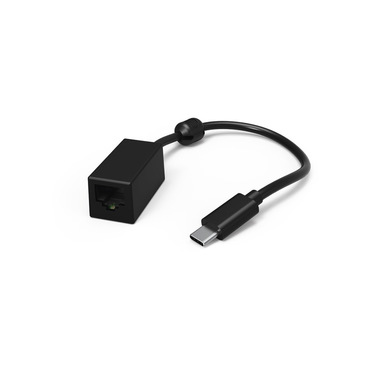 Hama Convertitore USB Type C M/8p8c F (RJ 45), Fast Ethernet LAN 10/100/1000, Gigabit, nero