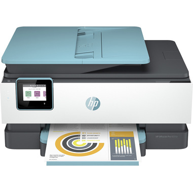 HP OfficeJet Pro Stampante multifunzione HP 8025e, Colore, Stampante per Casa, Stampa, copia, scansione, fax, HP+; idoneo per HP Instant Ink; alimentatore automatico di documenti; stampa fronte/retro