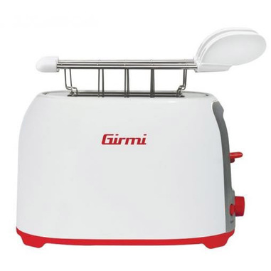 Girmi TP1001 tostapane 6 2 fetta/e 750 W Rosso, Bianco