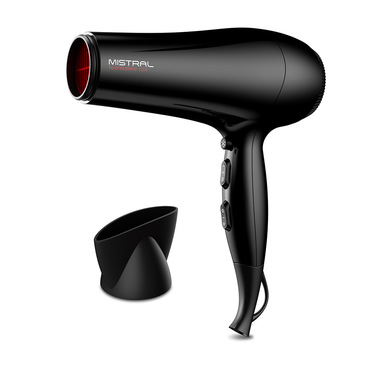 GAMA GH0722 asciuga capelli 2200 W Nero