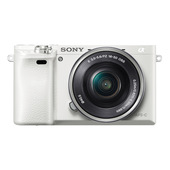 sony alpha 6000l, fotocamera mirrorless con obiettivo 16-50 mm, attacco e, sensore aps-c, 24.3 mp