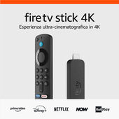 amazon fire tv stick 4k hdmi 4k ultra hd fire os nero