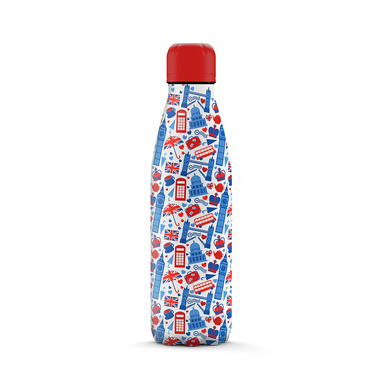 The Steel Bottle City Series #56 LONDON Uso quotidiano 500 ml Stainless steel Multicolore