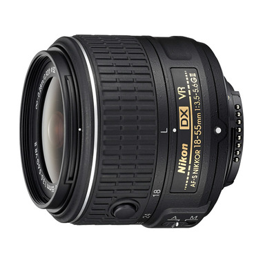 Nikon AF-S DX NIKKOR 18–55mm f/3.5–5.6G VR II SLR Obiettivi con zoom standard Nero