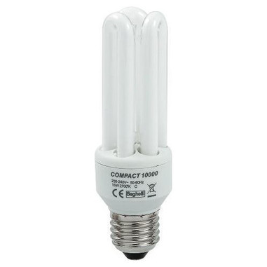 Beghelli Compact 10000 25W E27 A lampada fluorescente