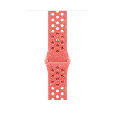Apple MUVF3ZM/A accessorio indossabile intelligente Band Corallo Alluminio, Fluoroelastomero