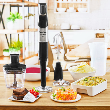 Cutit blender mixer vertical Tefal InfinyForce 3 in 1, HB943838