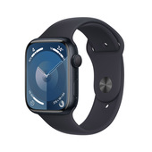 Apple Watch Series 9 GPS Cassa 45mm in Alluminio Mezzanotte con Cinturino Sport Mezzanotte - S/M