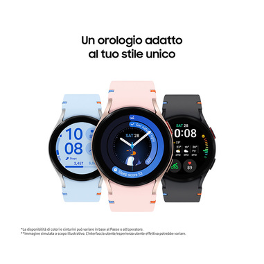 Smartwatch samsung oro fashion rosa